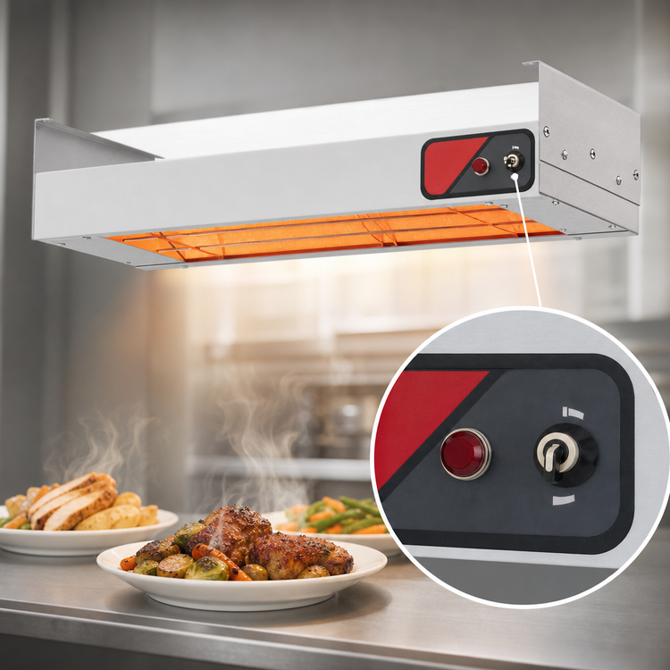 Product image #3 for Nemco 36-Inch Single Infrared Strip Heater with Infinite Temperature Control, 240V
