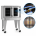 Thumbnail image #3 for Southbend Platinum Full-Size Standard-Depth Single Deck Gas Convection Oven, Touchscreen Controls, 50,000 BTU, Dependent Doors