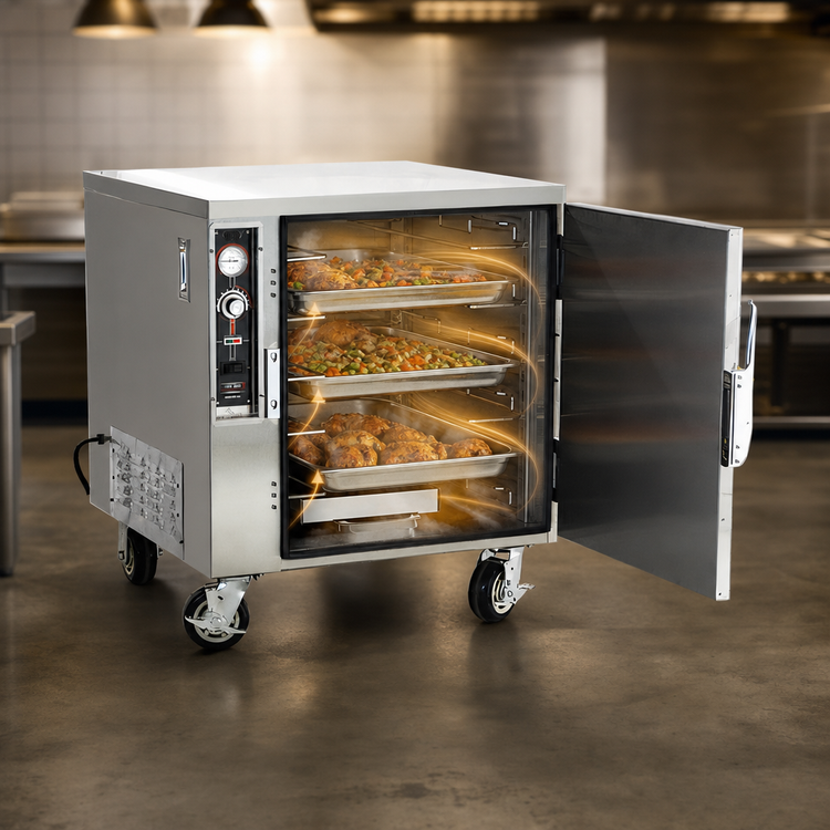 Product image #3 for FWE Under Counter Humidified Heated Holding Cabinet, 4 Full-Size Sheet Pan Capacity