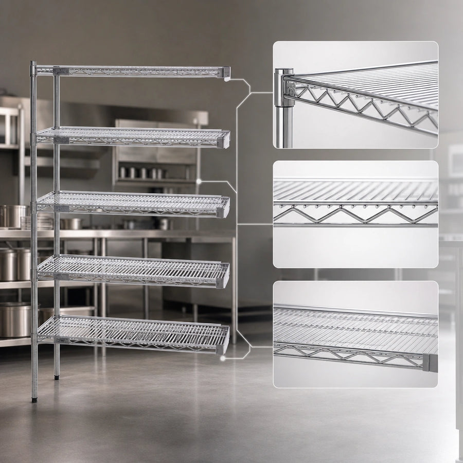 Patented QuadTruss Shelf Design