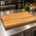 Thumbnail image #3 for John Boos Appalachian 72 x 42-Inch Blended Rails Edge Grain Red Oak Island Countertop, 1-1/2-Inch Thick, Varnique Finish