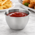 Thumbnail image #3 for American Metalcraft 8 oz Round Stainless Steel Sauce Dish, 3 Inch Diameter x 2 Inch High