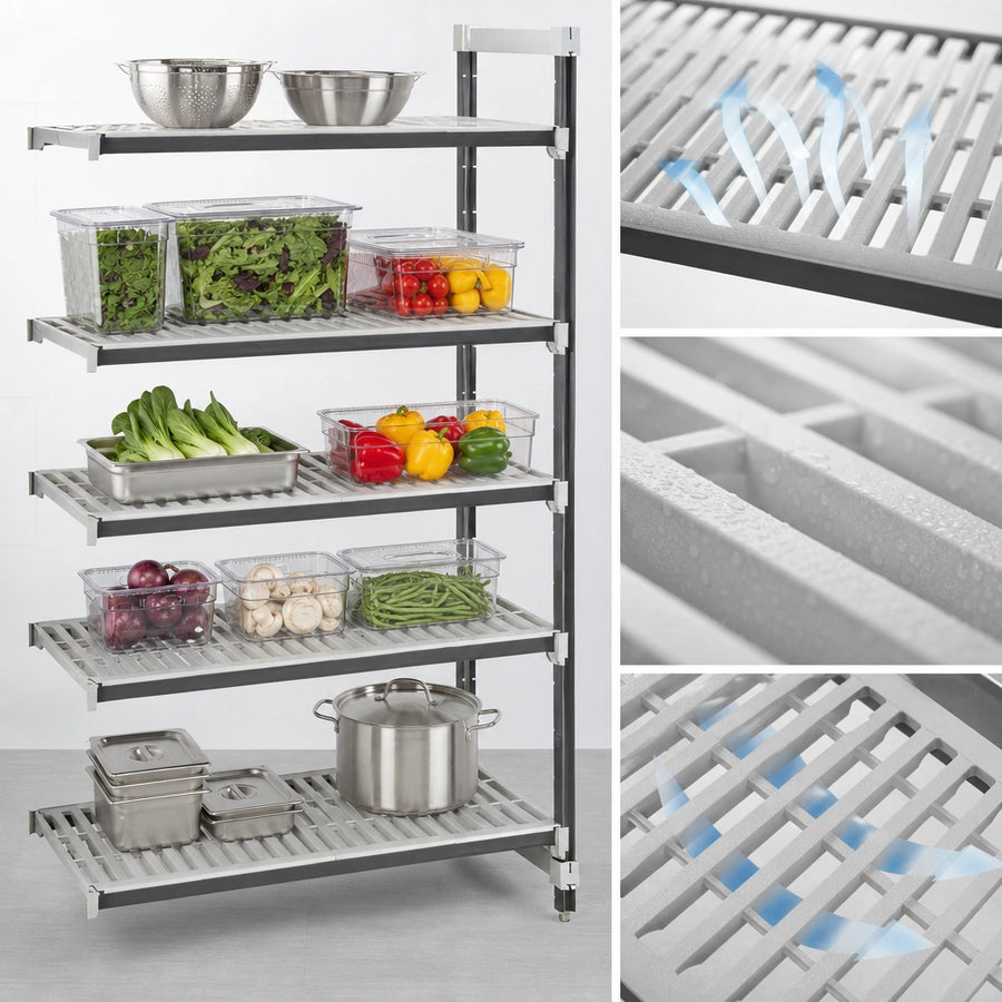 Vented Shelf Plates