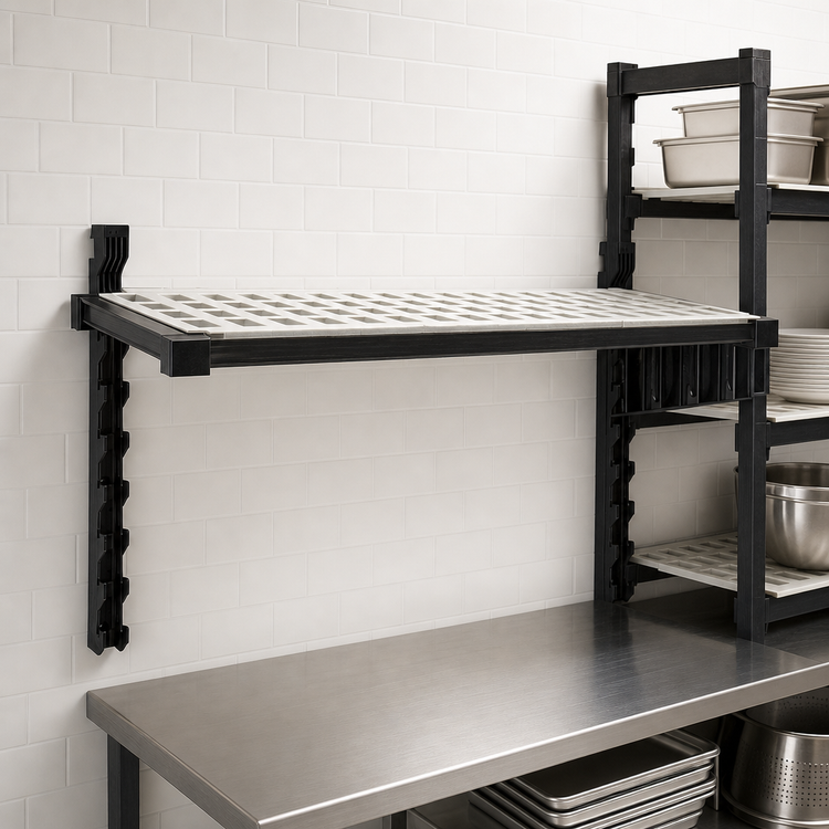 Product image #3 for Camshelving Elevation 21" x 42" Wall-Mounted Add-On Shelf Kit