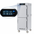 Thumbnail image #3 for Metro C5 C589-SDS-LPDC Mobile Pass-Thru Heated Holding Cabinet, 17-Pan, Touch-Screen Controls, Mixed Dutch Doors