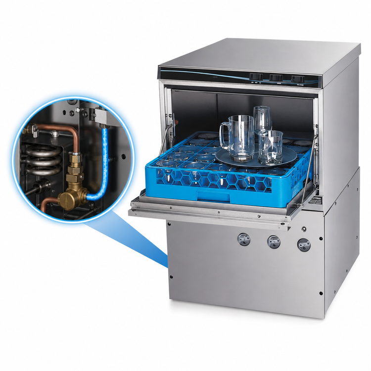 Product image #3 for Perlick PKD24A 24-Inch Undercounter Door-Style Glasswasher