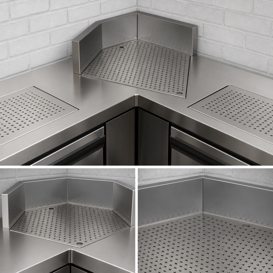 90° Rear Corner Configuration