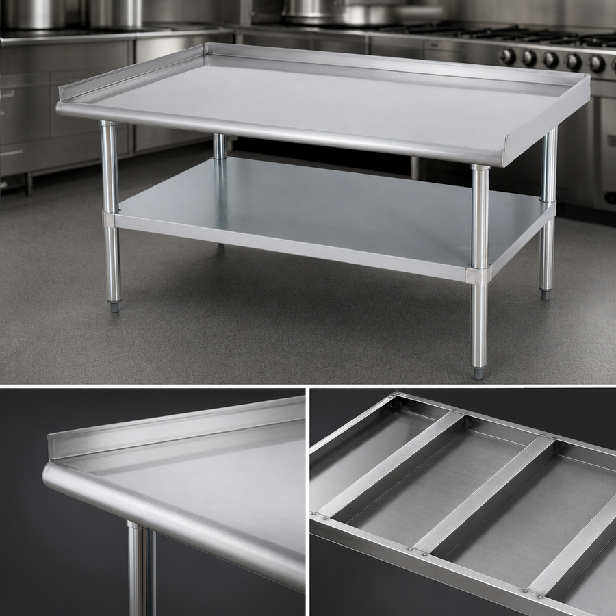Reinforced Stainless Steel Top