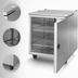 Thumbnail image #3 for 34-Inch Single-Access Cold Wall School Milk Cooler with Stainless Steel Interior and Exterior