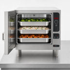 Thumbnail image #3 for Cleveland Range SteamChef 22CET3.1 3-Pan Countertop Electric Convection Steamer, 12 x 20-Inch Pans, 1 Compartment