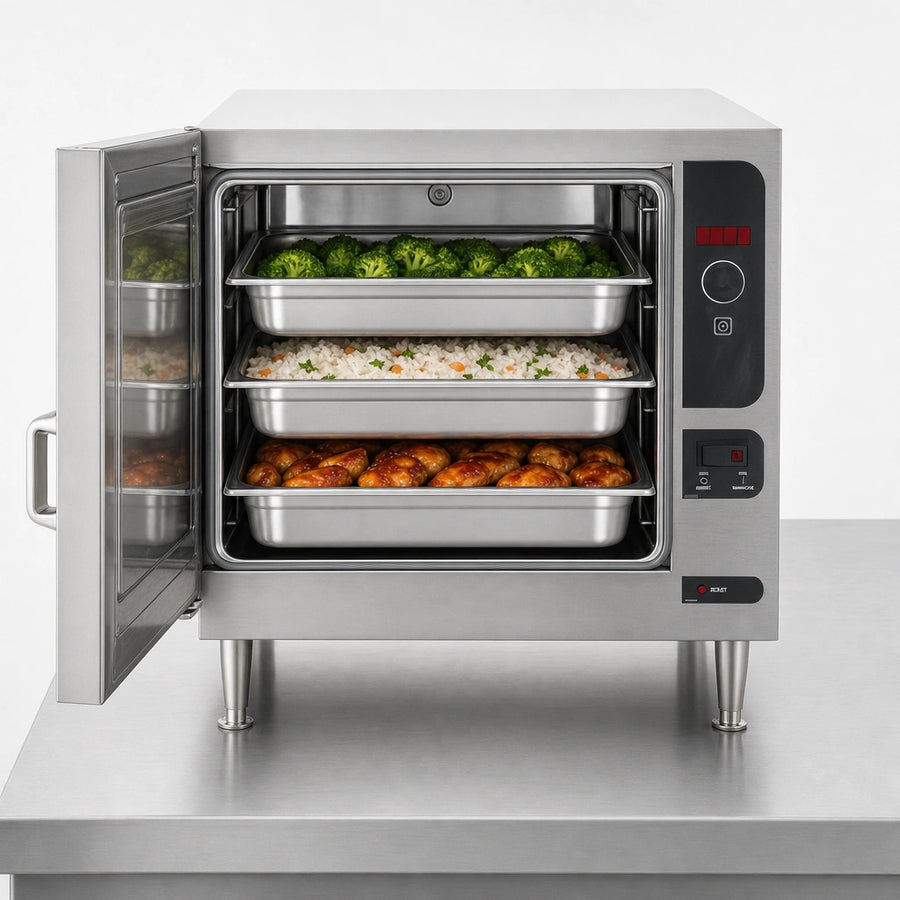 3-Pan Capacity