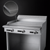 Thumbnail image #3 for Garland Cuisine Heavy Duty 36-Inch Gas Griddle Top Range with Thermostatic Controls and Storage Base