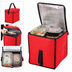 Thumbnail image #3 for Cambro GoBag Small Top Loading Insulated Delivery Bag, Red, 13 x 9 x 13 Inches