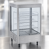 Thumbnail image #3 for Nemco 6455 Countertop Heated Merchandiser with 3 Shelves, Stainless Steel and Tempered Glass