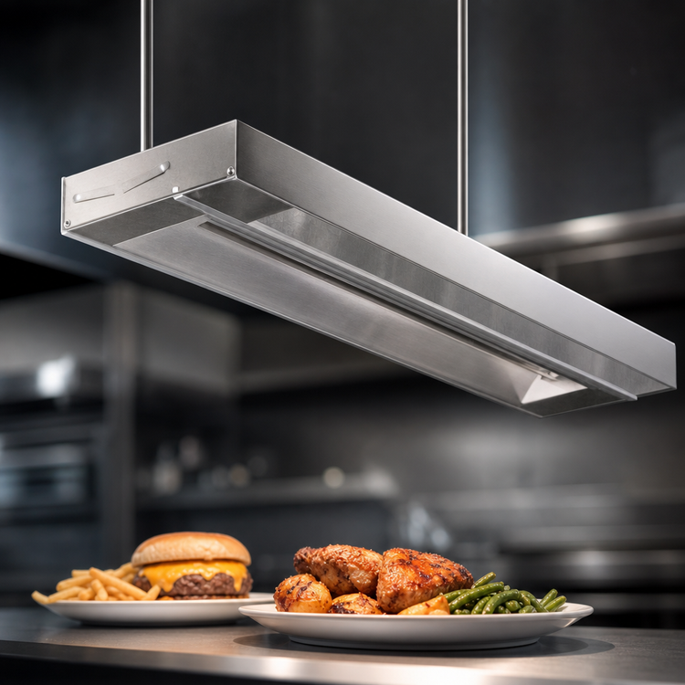 Product image #3 for Eagle RedHots 24-Inch Single Rod-Type Unlighted Strip Heat Lamp, 240V, 350W