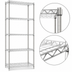 Thumbnail image #3 for Eagle Group 5-Tier Stationary Starter Wire Shelving Unit, 24
