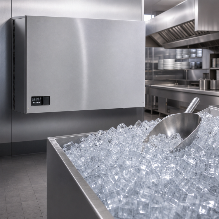 Product image #3 for Scotsman Prodigy ELITE MC2148MR-3 Remote Air-Cooled Medium Cube Ice Maker, 1965 lb/Day