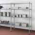 Thumbnail image #3 for Eagle EAGLEbrite 4-Tier Add-On Wire Shelving Unit, 42 x 24 x 63 Inches, Zinc Finish