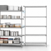Thumbnail image #3 for EagleGard 5-Tier Add-On Wire Shelving Unit, 48 in. W x 21 in. D x 86 in. H, Hybrid Epoxy Coated