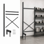 Thumbnail image #3 for Metro SmartLever SM761830-ADD Cantilevered Shelving Add-On Kit for 30 x 18-Inch Shelves, 76-3/8-Inch High, Epoxy-Coated Steel