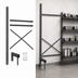 Thumbnail image #3 for Metro SmartLever Cantilevered Shelving Add-On Kit for 30 x 18 Shelves, 76-3/8-Inch High, Epoxy-Coated Steel