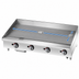 Thumbnail image #3 for Star-Max Heavy Duty 48-Inch Countertop Gas Griddle with Polished Steel Plate and Embedded Thermostatic Controls