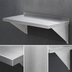 Thumbnail image #3 for Steel Works Stainless 36-Inch x 16-Inch Wall-Mounted 18-Gauge 430 Stainless Steel Shelf with Two Brackets