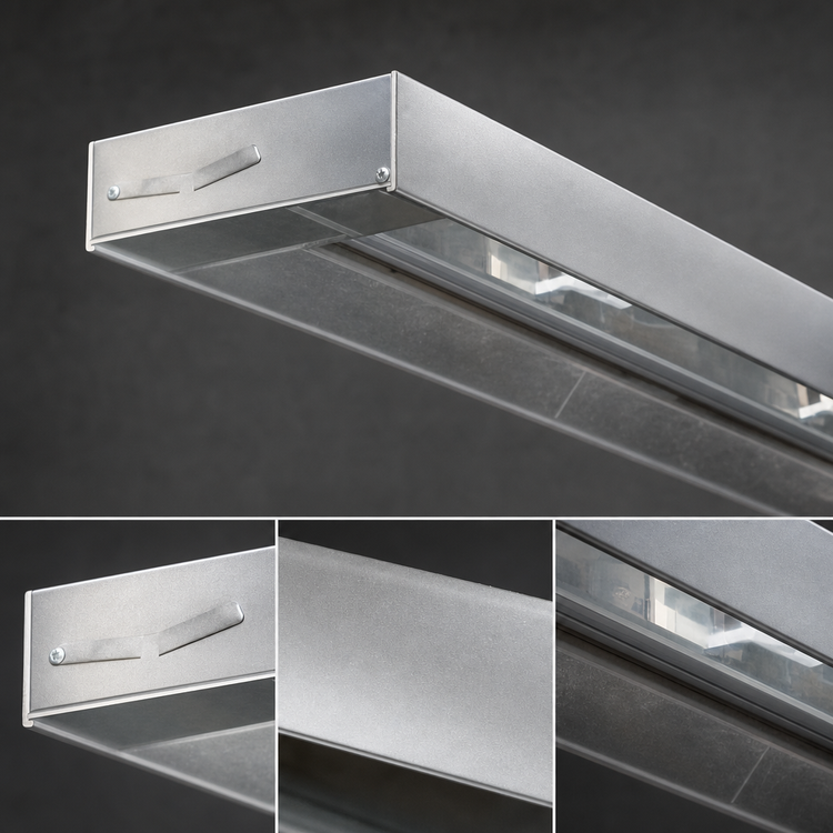 Product image #3 for Eagle RedHots 72-Inch Single High-Watt Unlighted Strip Heat Lamp, 240V