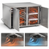 Thumbnail image #3 for FWE TS-1633-28 Mobile Undercounter Heated Pizza Holding Cabinet, 28 Pizza Box Capacity