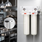 Thumbnail image #3 for Everpure EV910032 Single Commercial Water Filtration System, Dual Cartridge, 20,000 Gallons, 5.0 GPM, 0.5 Micron