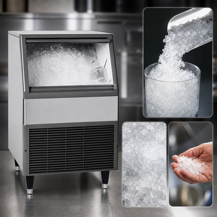 Product image #3 for Follett UMD414A80 Maestro Plus Undercounter Air-Cooled Micro Chewblet Ice Machine with 75 lb Bin
