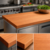 Thumbnail image #3 for Boos Block Edge Grain American Cherry Kitchen Countertop, 36 x 25 x 1-1/2 Inch, Penetrating Oil Finish