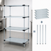 Thumbnail image #3 for Quantum 42 Inch Wide x 14 Inch Deep x 74 Inch High Solid Shelving Starter Kit