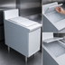 Thumbnail image #3 for La Rosa Refrigeration 14-Inch Enclosed-Base Utility Stand Ice Bin Unit with Insulated Hinged Lid