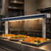 Thumbnail image #3 for Hatco Glo-Ray Designer Lighted Dual Strip Heat Lamp, 75-1/2-Inch Wide, Aluminum, 3.81 kW