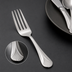 Thumbnail image #3 for Fan 6-7/8-Inch Extra-Heavy Weight Mirror Finish 18/8 Stainless Steel Salad Fork