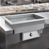 Thumbnail image #3 for Randell 9570-4 Drop-In Electric Hot Food Well, 4-Pan Wet Bain-Marie, 6 kW