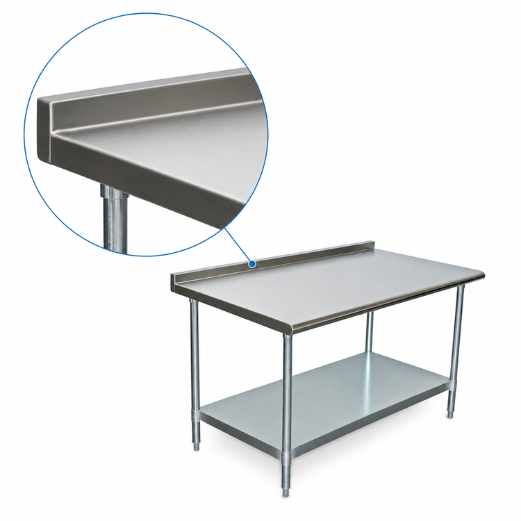 Product image #3 for Serv-Ware 60-Inch Turn-Up Work Table, 24-Inch Deep