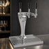 Thumbnail image #3 for Glastender Cobra 3-Faucet Countertop Glycol-Cooled Draft Dispensing Tower with Mirror Finish
