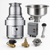 Thumbnail image #3 for InSinkErator SS-300 3 HP Commercial Food Waste Disposer Package with 15-Inch Bowl and CC-202 Control Center
