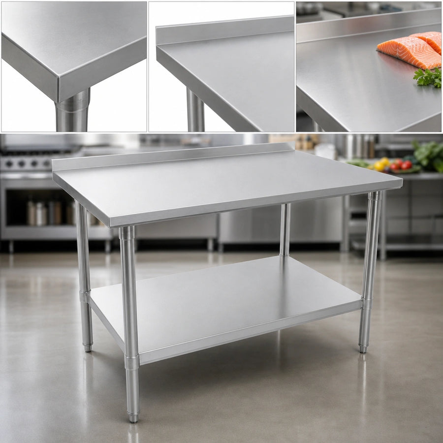16-Gauge Stainless Steel Top