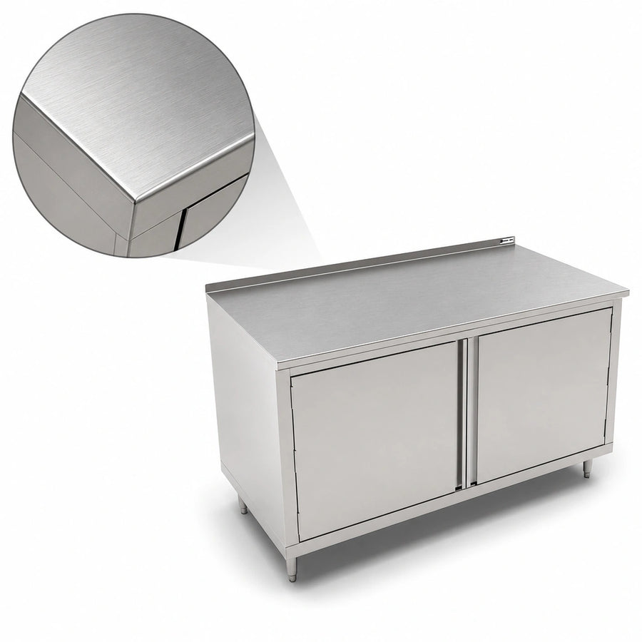 14-Gauge Stainless Steel Top