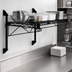 Thumbnail image #3 for Quantum Cantilever Single Shelf Wall-Mount Wire Shelving Kit, 48