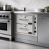 Thumbnail image #3 for RedHots Built-In Narrow 2-Drawer Stainless Steel Warming Drawer, 240V