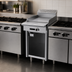 Thumbnail image #3 for Garland Cuisine Series 18-Inch Gas Add-A-Unit Griddle Range with Thermostatic Controls and Storage Base