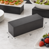 Thumbnail image #4 for American Metalcraft Black Stainless Steel Cube Buffet Riser, 12 x 4 x 4 Inch