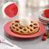 Thumbnail image #4 for Sierrus™ 6-1/2-Inch Red Round Melamine Wide Rim Pie Plate