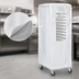 Thumbnail image #3 for Heavy-Duty Full-Height End-Load Rack Cover with Clear Window, 23 x 28 x 62 Inches