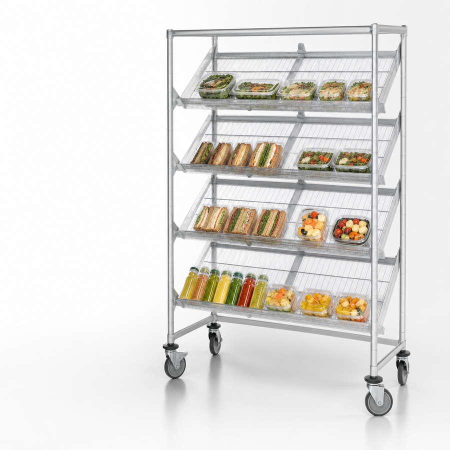 Slanted Shelf Design