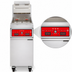 Thumbnail image #4 for Vulcan PowerFry5 21-Inch High-Efficiency Free-Standing Gas Fryer, 85-90 lb. Capacity, Digital Controls